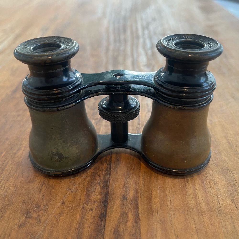 Vintage Antique Bronze
Binoculars. Circa 1880-1920. Made in France